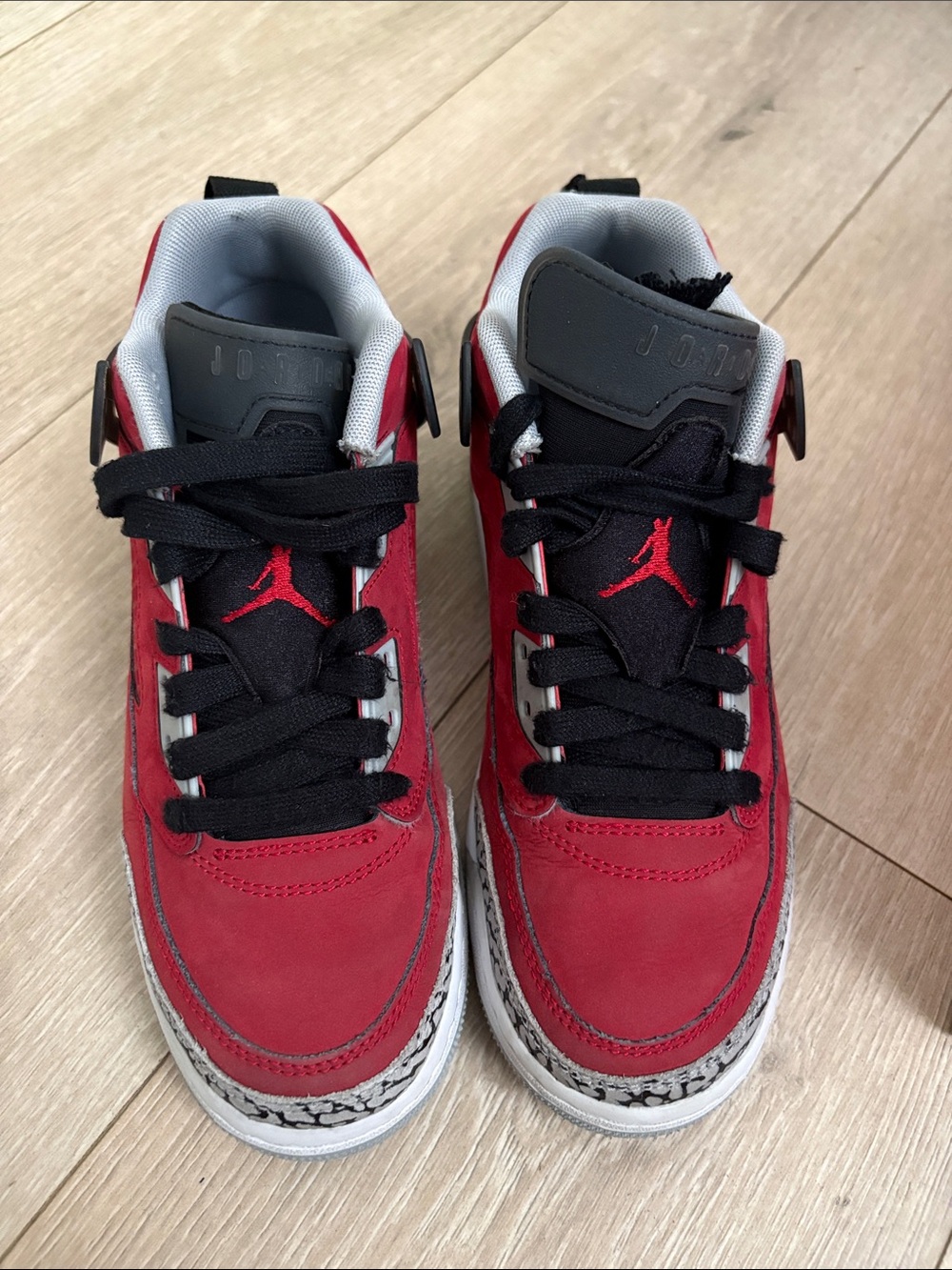 Nike Air Jordan Spizike Low "Toro” 6y 7.5 w